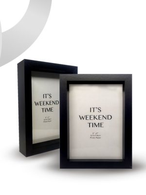 5x7 Photo Frame Black 350