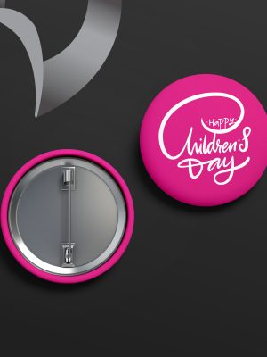 Metal Round Bafge 1