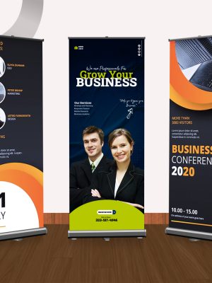 Rollup Stand Silver