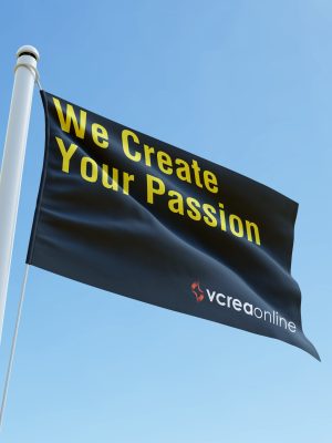 Black And Multi Flag