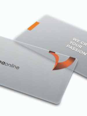 Transperent Business Cards